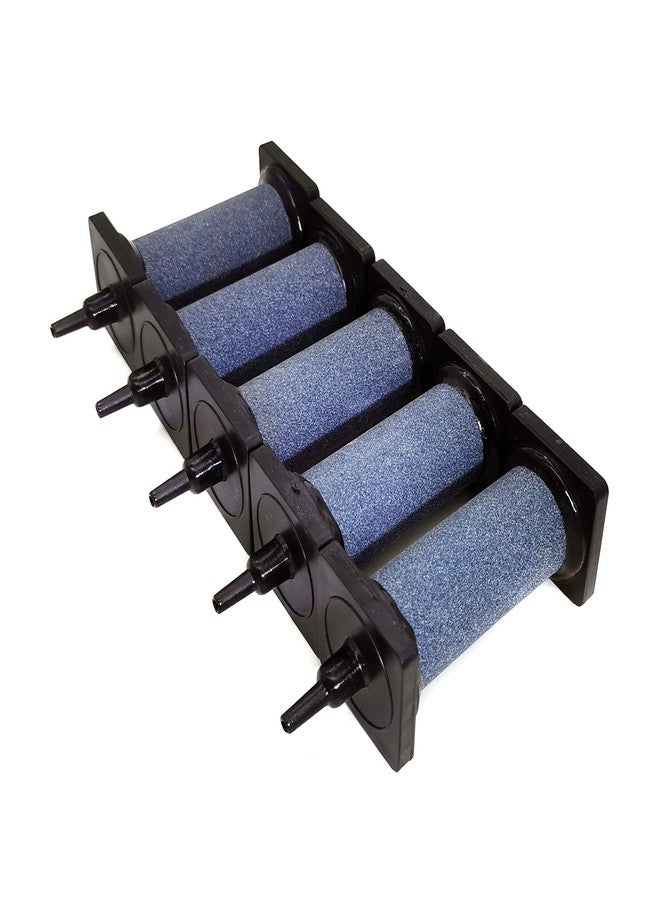 ALEGI Aquarium Air Stone Cylinder Bubbler with Plastic Shield for Hydroponic, Fish Tank (A3080 5pcs) - Image 2